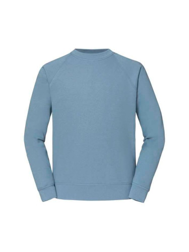 Błękitna bluza męska Raglan Sweat Fruit of the Loom