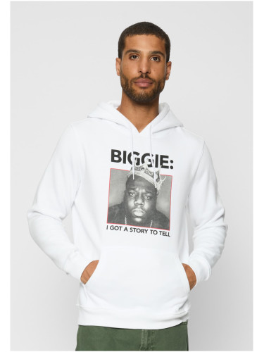 Biggie Crown Hoody white