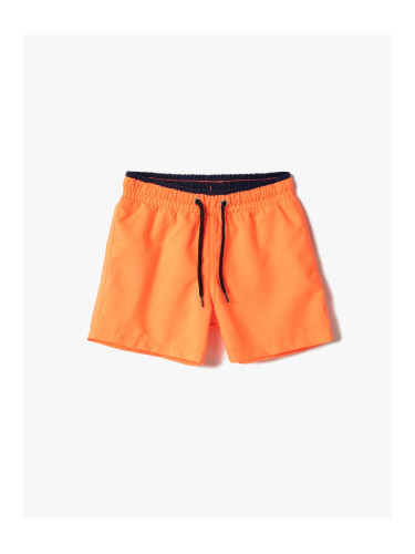 Koton Printed Tie Waist Swimsuit