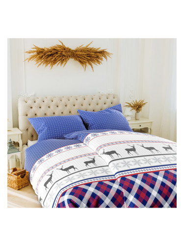 Edoti Xmass 2D flannel bedding A776