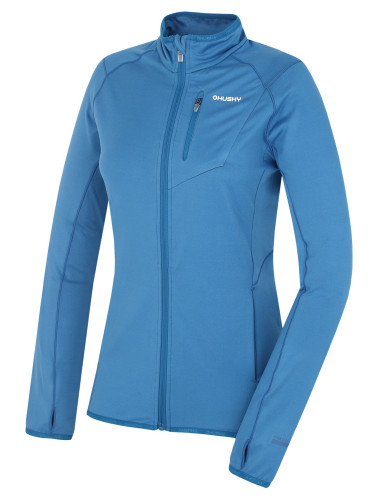 Women's zipper sweatshirt HUSKY Tarp L blue