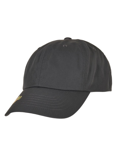 Recycled Polyester Dad Cap Lightweight Charcoal