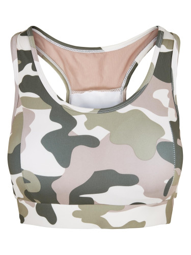 Women's Tech Mesh Dukrose camo Bra
