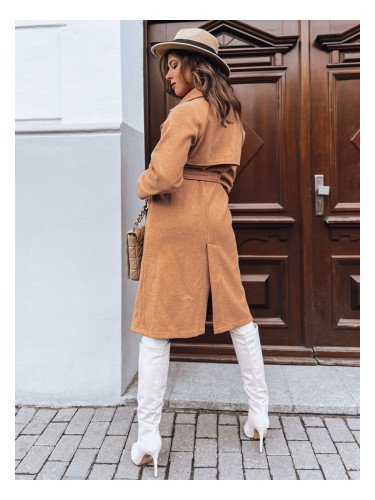 Women's autumn coat NANCY camel Dstreet