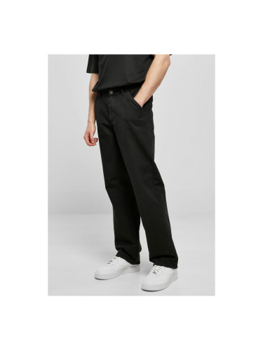 Linen trousers black