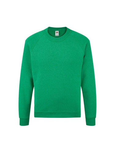 Zielona bluza dziecięca Raglan Sweat Fruit of the Loom