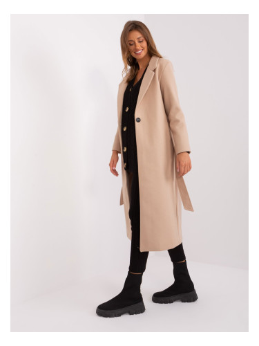 Coat TW-PL-BI-5312-1.31-beige