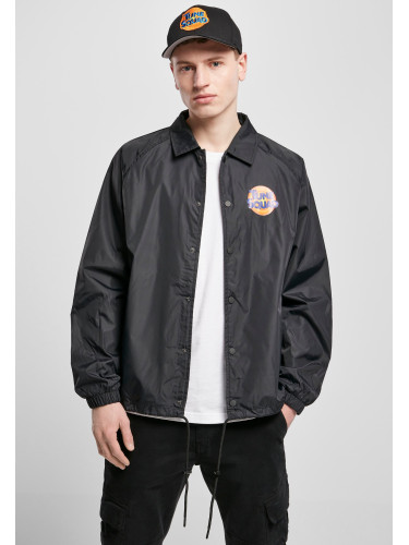 Space Jam Tune Squad Logo Coach Jacket Black