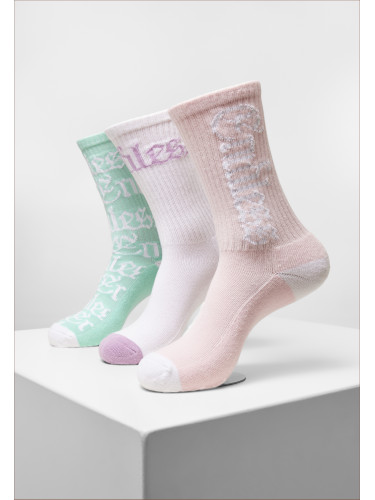 Endless Socks 3-pack white/lightrose/mint