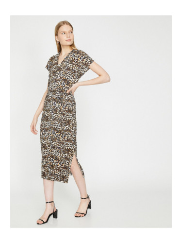 Дамска рокля Koton Leopard