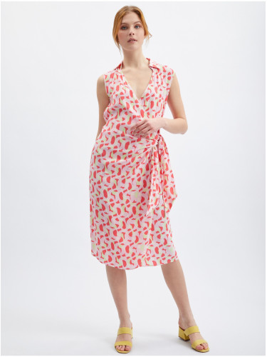 Orsay Pink Women's Patterned Dress - Women's