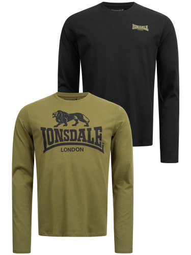 Мъжка блуза. Lonsdale 115087-Black/Olive
