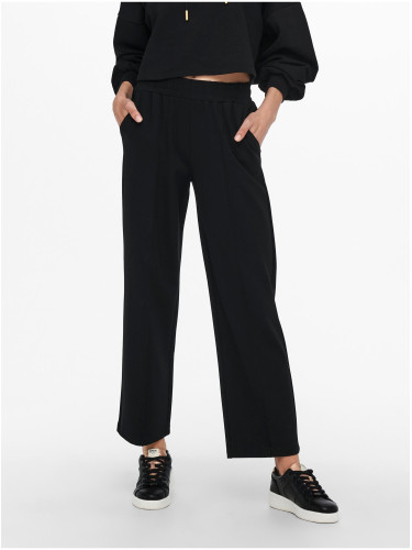 Black Women's Wide Pants ONLY Pop - Women