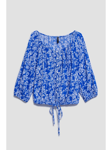 Marisse Women's Shirt L-Ko-4021 Blue