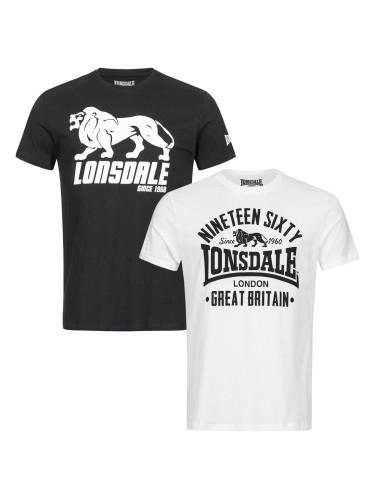 Мъжки комплект Lonsdale 114063-White/Black