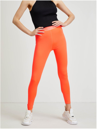 Women's orange leggings Guess Aileen