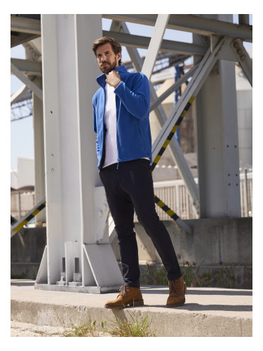 Men's fleece with long zipper 100% polyester, non-pilling fleece 320g
