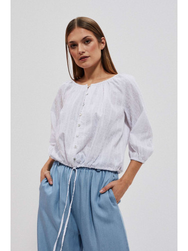 Marisse Women's Shirt L-Ko-4020 White