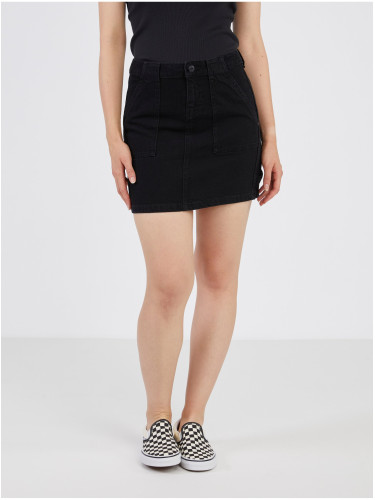 Black Denim Skirt Noisy May Emily - Women