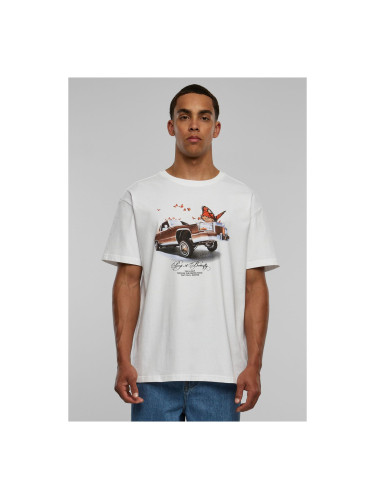 Pimp and Butterfly Oversize T-shirt white