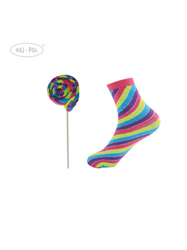 Raj-Pol Woman's Socks Lollipop