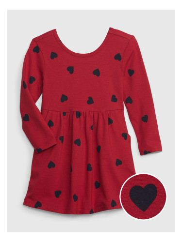 GAP Children's Dress with Heart Print - Girls