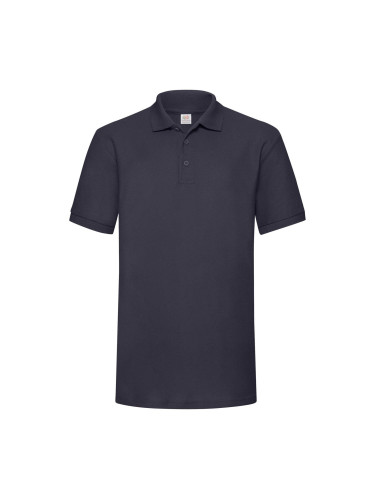 Navy Heavy Polo Friut of the Loom T-shirt