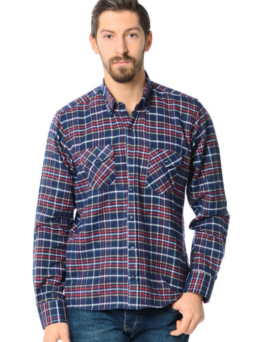 Карирана риза DEWBERRY