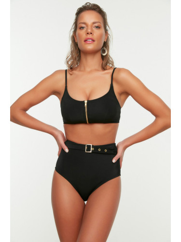 Дамско долнище на бански Trendyol High Waist