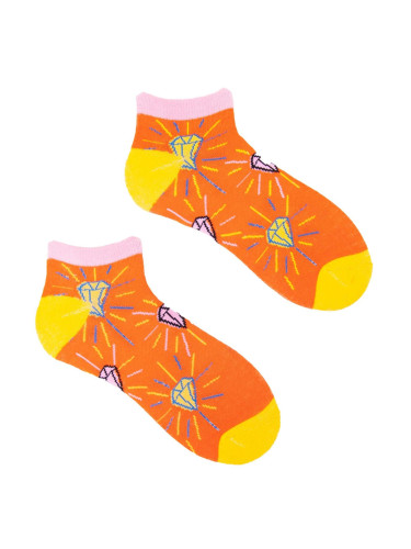 Yoclub Unisex's Ankle Funny Cotton Socks Patterns Colours SKS-0086U-B600