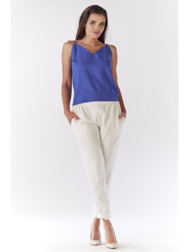 Awama Woman's Blouse A190 Blue