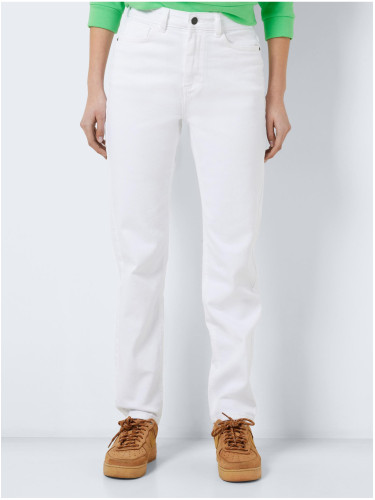 White women's straight fit jeans Noisy May Moni - Women's