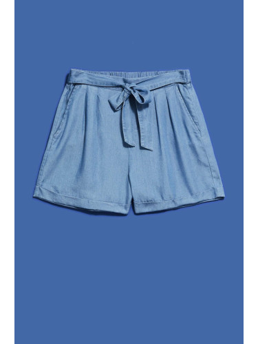 Marisse Women's Shorts L-Sh-4016 D.Blue