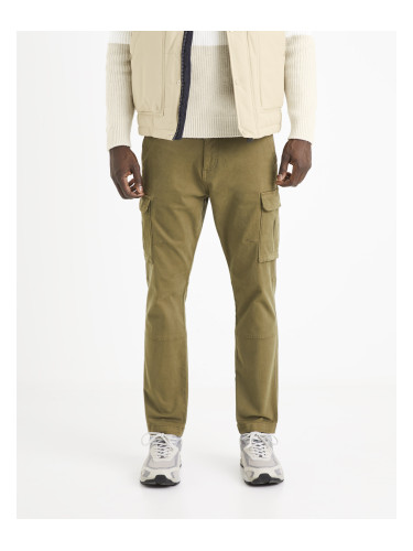 Celio Volcan Trousers with Pockets - Mens