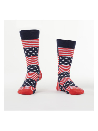 U.S. Navy and Red Men's Socks