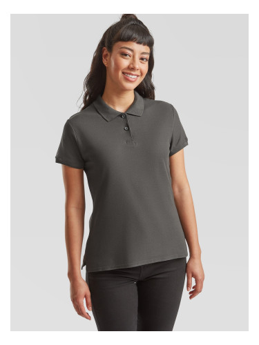 Graphite Women's Polo Fruit of the Loom