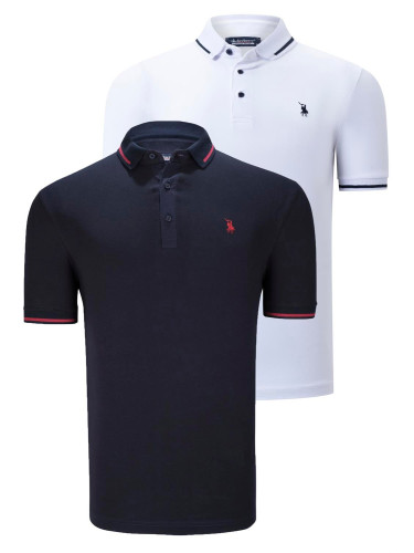 Мъжка поло тениска. dewberry