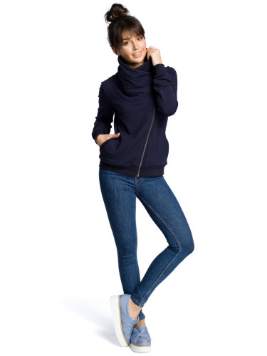 BeWear Woman's Blazer B071 Navy Blue