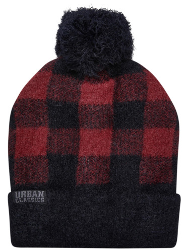 Pom Beanie black/red