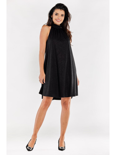 Awama Woman's Dress A556 Black