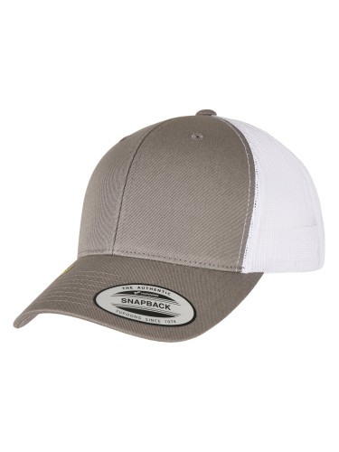 YP CLASSICS RECYCLED RETRO CARGO CAP 2-TONE Grey/White