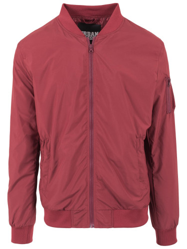 Light Bomber Jacket burgundy