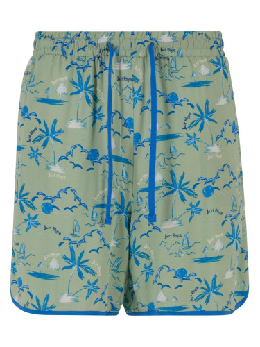 Women's Waikiki Patterned/Green Shorts