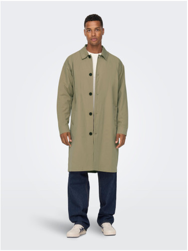 Beige Men's Light Coat ONLY & SONS Malcom - Men