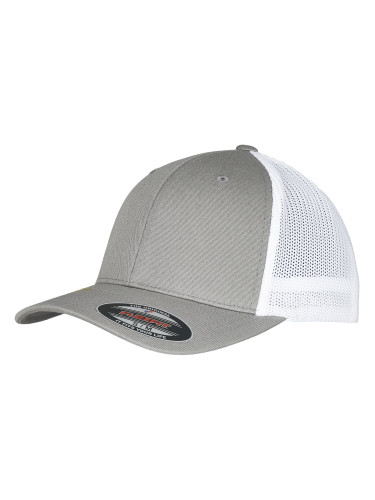 Flexfit Trucker Recycled Mesh Grey/White