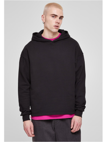 Organic Loose Hoodie Black