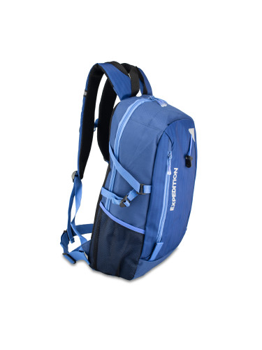 Semiline Unisex's Backpack A3035-2 Navy Blue