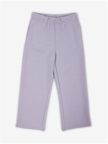 Light purple girls' sweatpants ONLY Scarlett - Girls