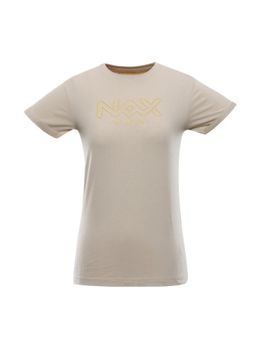 Women's T-shirt NAX JULEPA white pepper