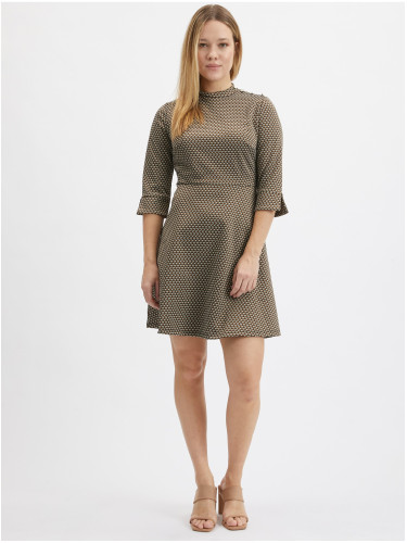 Orsay Brown Ladies Patterned Dress - Women